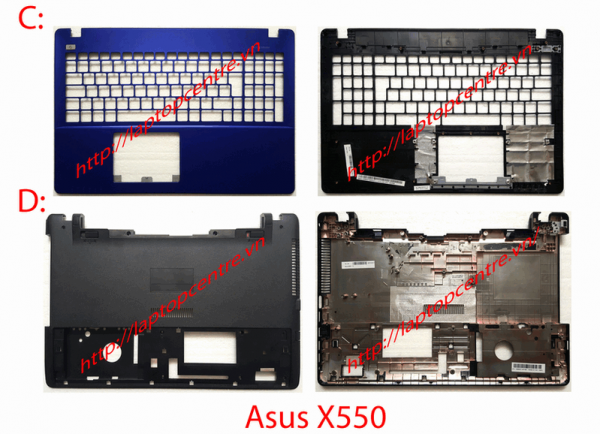 Thay vo moi laptop Asus X550