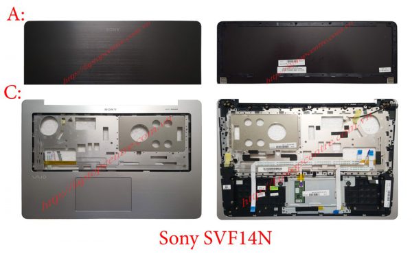 Thay vỏ Laptop Sony Vaio SVF14N ABCD