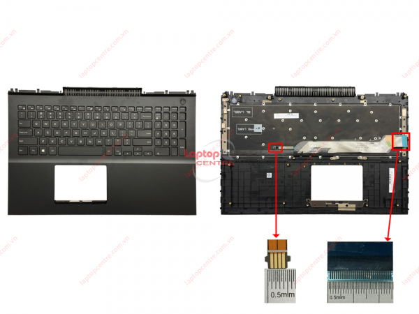 Bàn Phím laptop Dell Inspiron 7566 với vỏ C