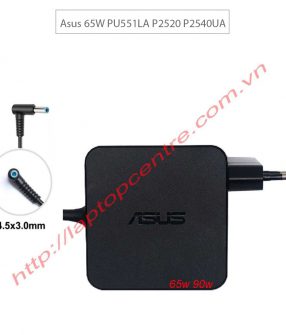 Sạc laptop Asus 65W PU551LA P2520 P2540UA-AB51 B400A-XH52 PU500CA-XO016P U500V PU500C UX51VZ PU495LA P45V P55V chân 4.5*3.0 X450V X402 X451 A450C 65W chân 5.5×2.5