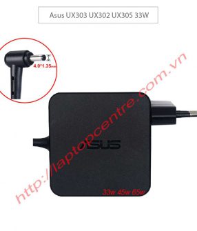 Sạc laptop Asus chân 4.0mm*1.35mm UX303 UX302 UX305 UX360CA UX21A UX31A UX32 UX42 X42A UX52 X205 T TA E200HA E202 SA S TP200 SA 33W chân Micro USB