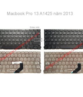 Ban Phim Laptop Macbook Pro Retina 13 A1425 năm 2013