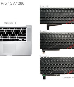 Bàn Phím laptop Macbook Pro 15 A1286