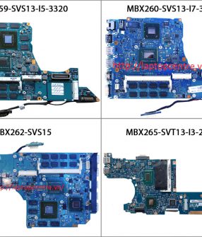 Mainboard Laptop Sony SVS13 SVS15 MBX259 MBX260 MBX262 MBX265 SVT13 Chipset HM77 CPU I7-3520