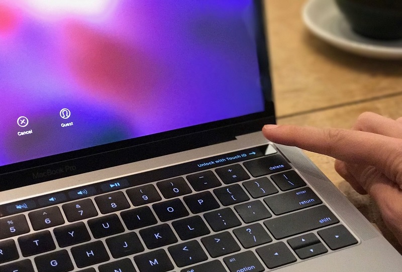 Touch ID của Macbook Pro 2017