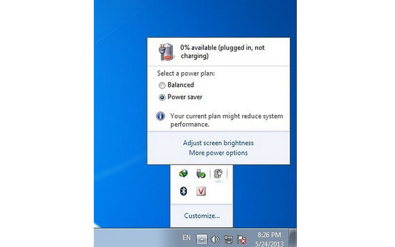 Lỗi Pin Laptop Lenovo sạc không vào “Plugged in, not charging”