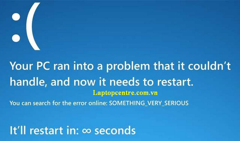 Lỗi trên laptop do hệ điều hành