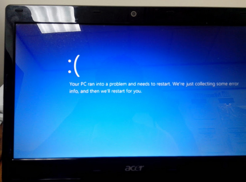 Nguyên nhân gây lỗi màn hình laptop nhấp nháy là do lỗi windows