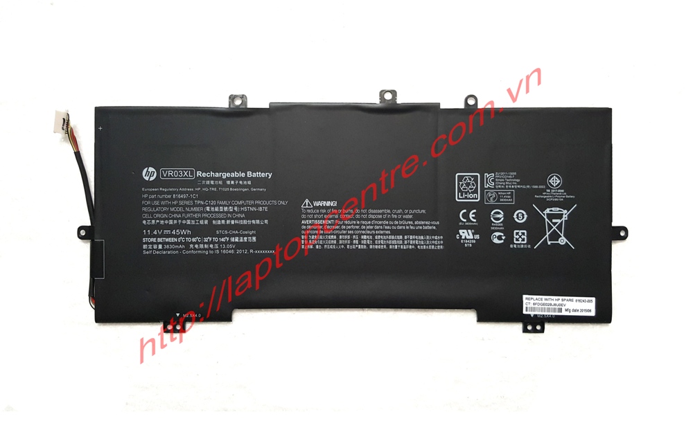 Pin laptop HP Envy 13D-053TU 13D-040NR (VR03XL)