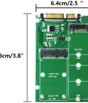 Card chuyển đổi SSD M.2 NGFF / mSATA sang SATA III 2.5 Mini PCI-e