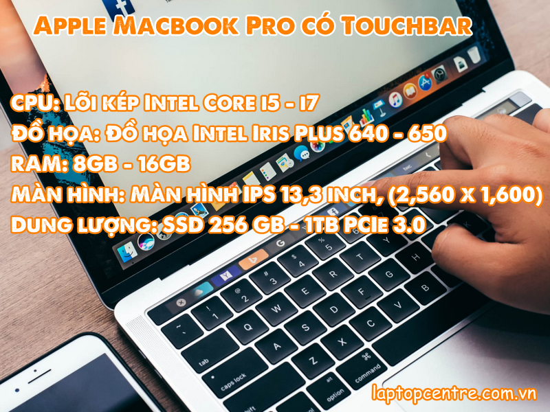 Apple Macbook Pro có Touchbar