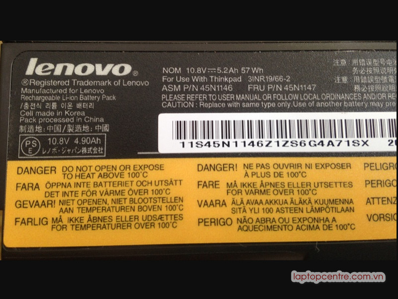 Pin laptop Lenovo