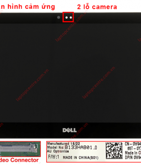 Man cam ung Laptop IPS FHD 1920 13.3 40P Dell Inspiron 5368 5379 7368 B133HAB01.0