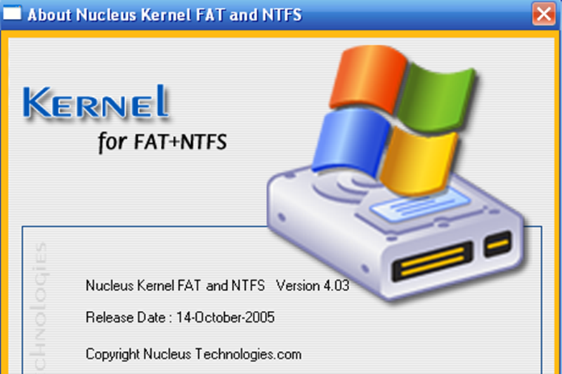 Phần mềm Cứu Dữ Liệu Nucleus Kernel FAT and NTFS