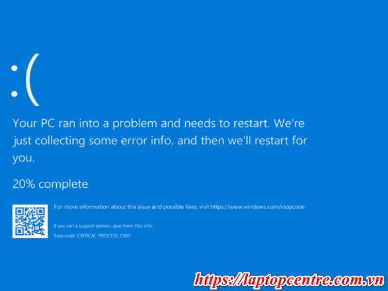 Lỗi máy tính màn hình xanh có thể do Windows, phần cứng bị vấn đề gây ra