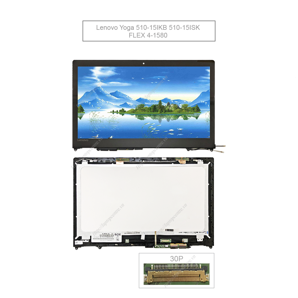 Màn hình cảm ứng laptop FHD 15.6 inch 30 chân Lenovo 510-15IKB Flex 4-1580 AP1JD000300