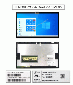 Màn hình Laptop Lenovo Yoga Duet 7-13IML05 Thinkpad X1 Nano 2021 13.0 40 chân nhỏ 2160x1350