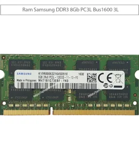 Ram Samsung DDR3 8Gb PC3L 1600 3L